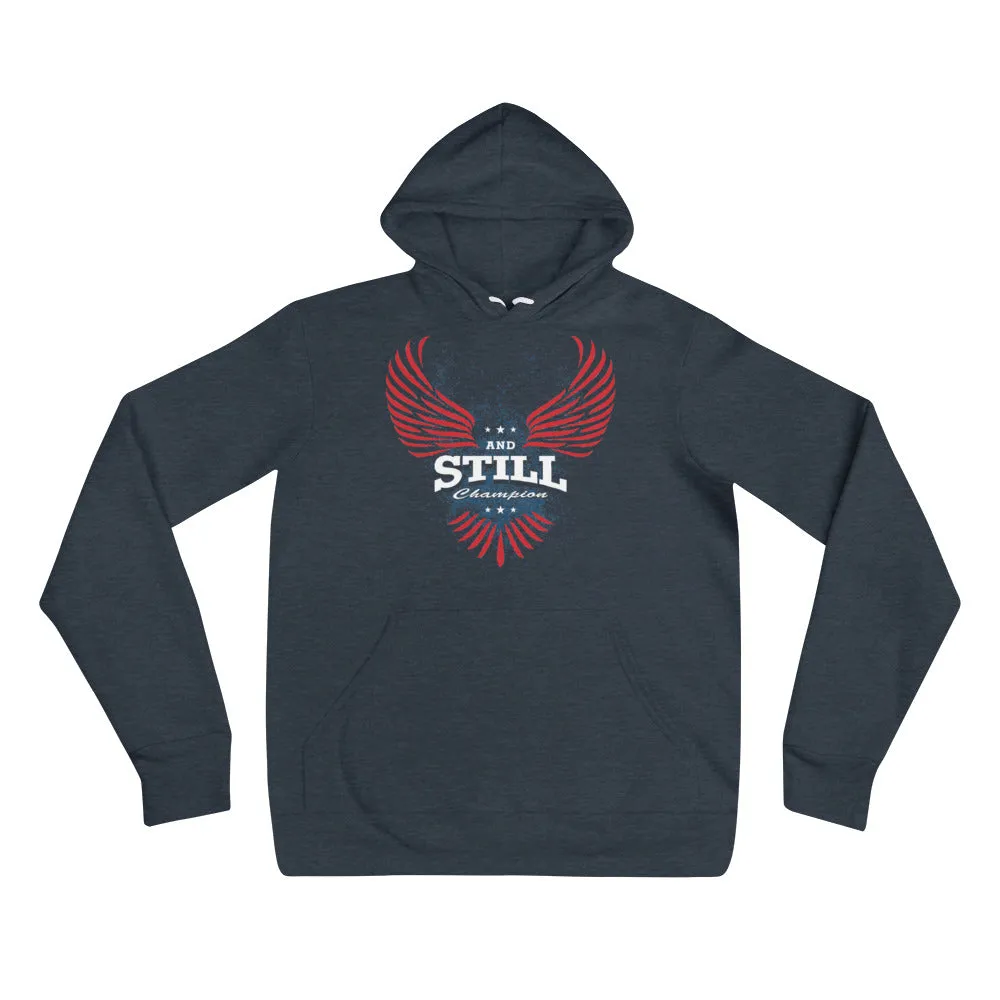 Soaring And Still Champion™ men's pull-over hoodie