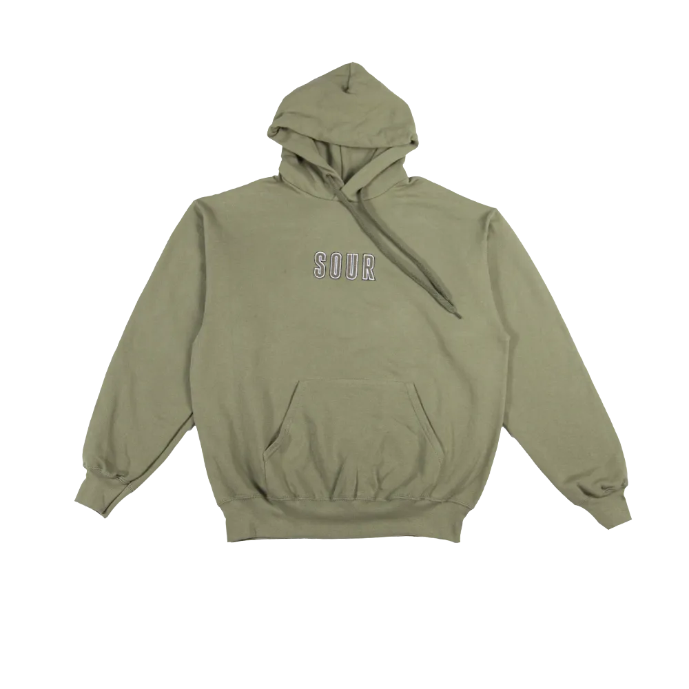 Sour Army Olive Hoodie