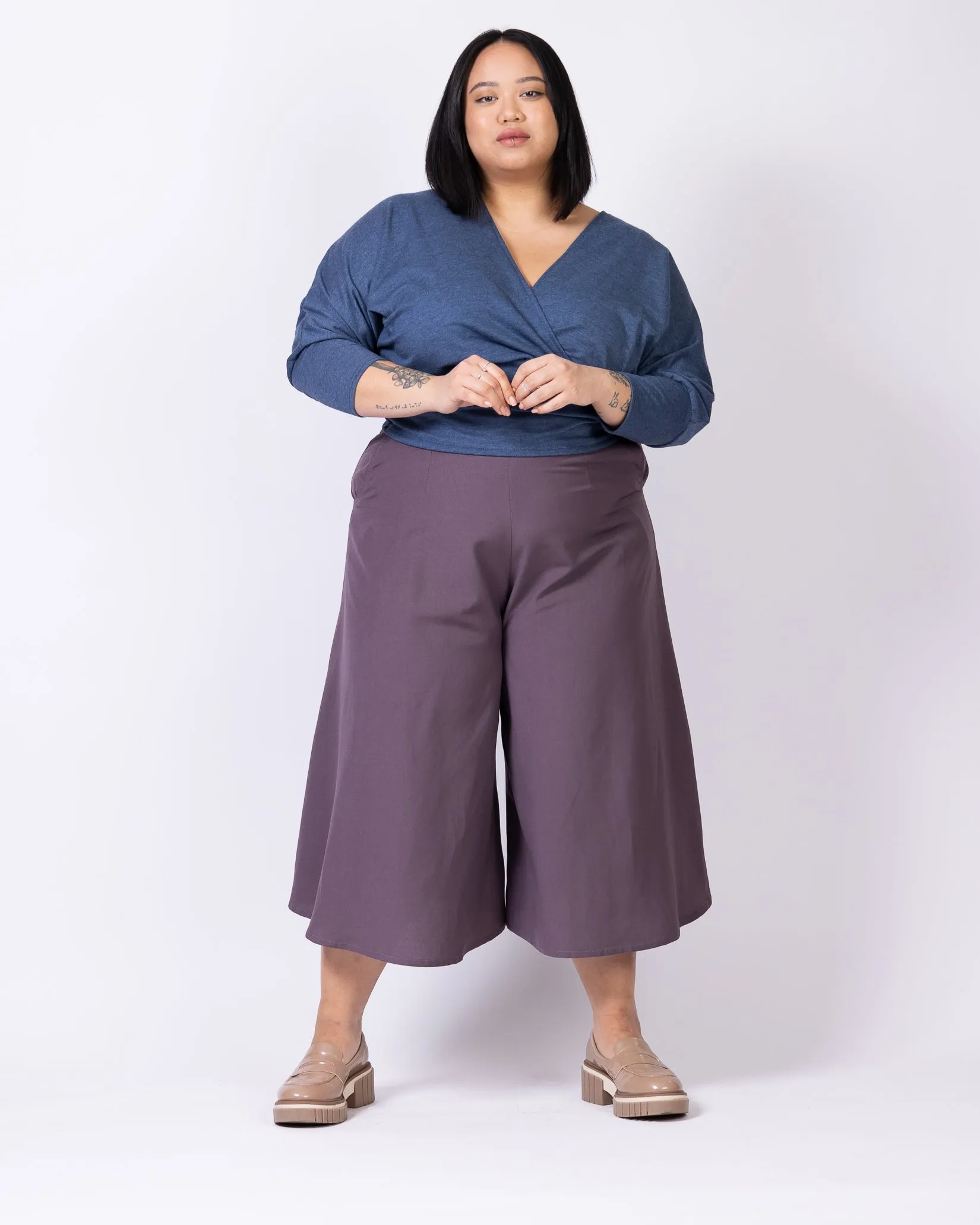 Spell | Faux-Wrap Top