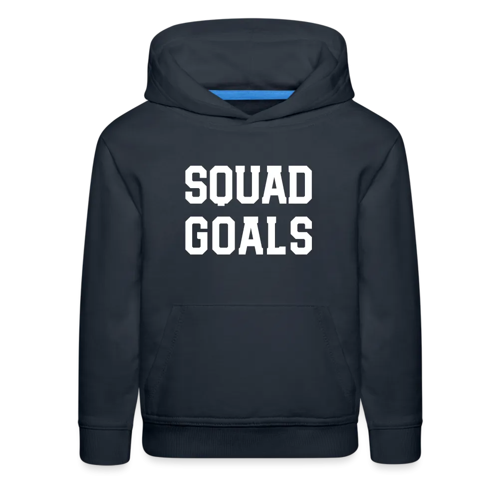 SQUAD GOALS Kids‘ Premium Hoodie