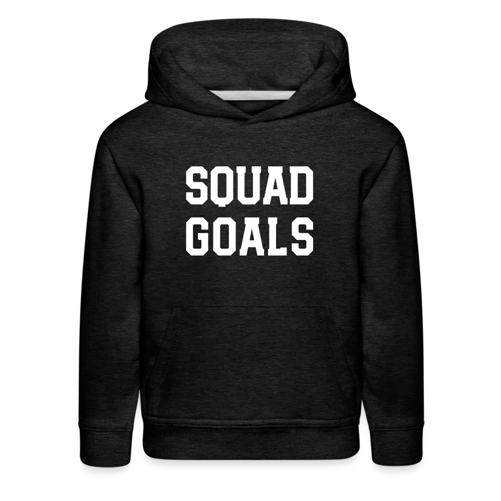 SQUAD GOALS Kids‘ Premium Hoodie