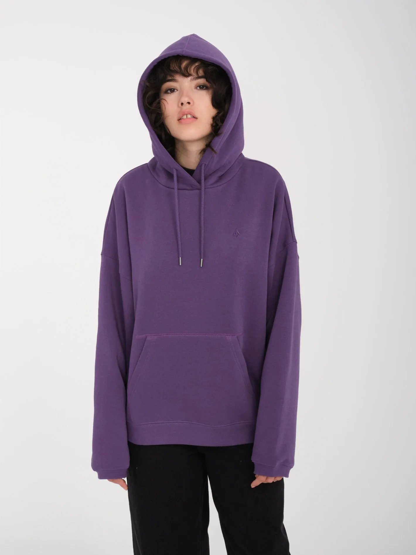Stone Heart Up Kapuzenpullover - DEEP PURPLE