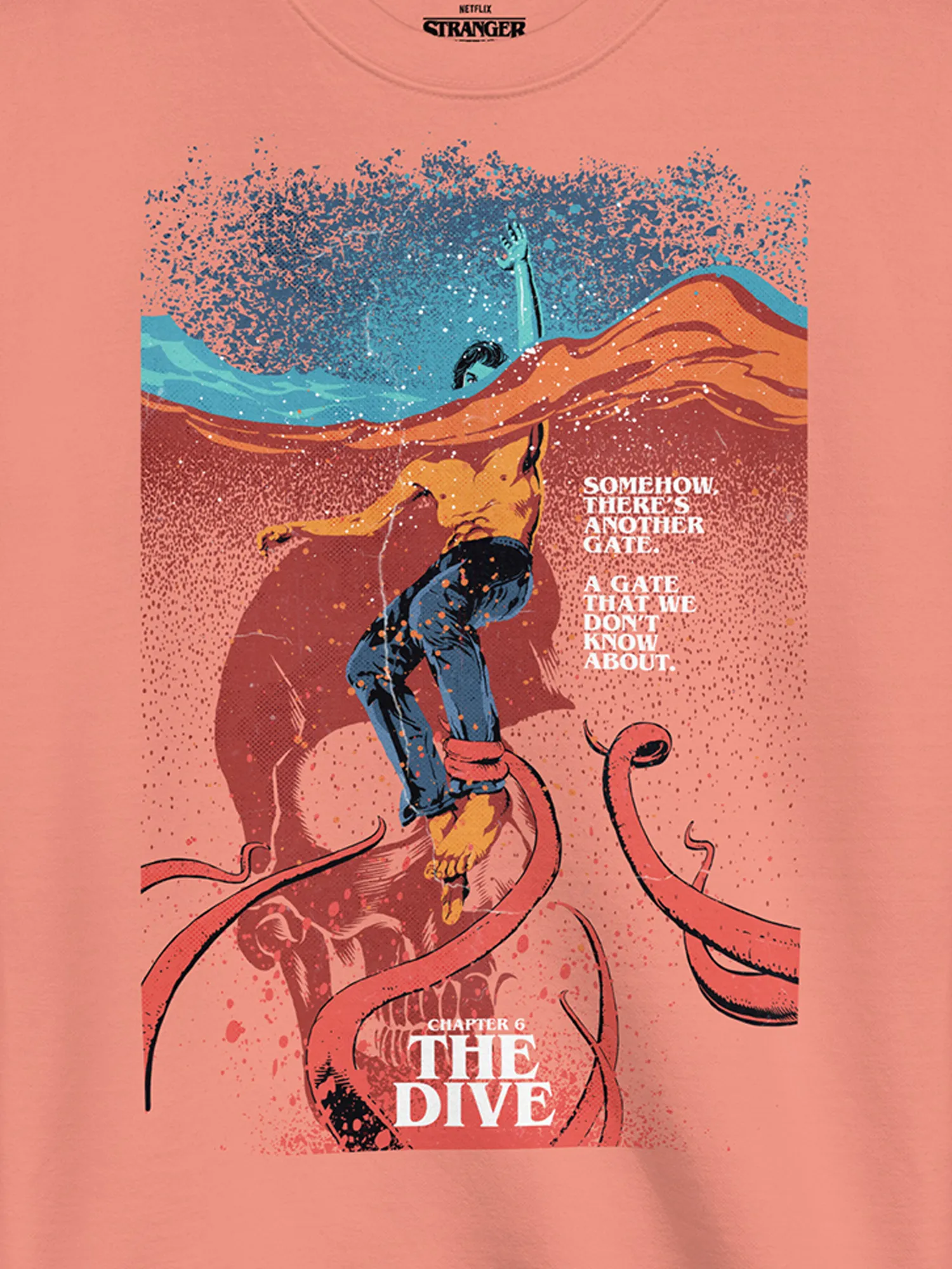 Stranger Things x Butcher Billy The Dive Sweatshirt [Dusty Rose]