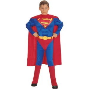 Superman Deluxe M/C Child Size M