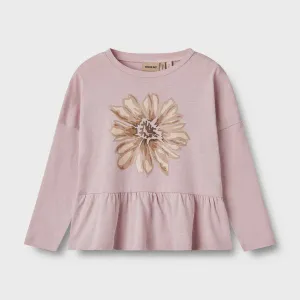 T-Shirt L/S Gaby in Violet