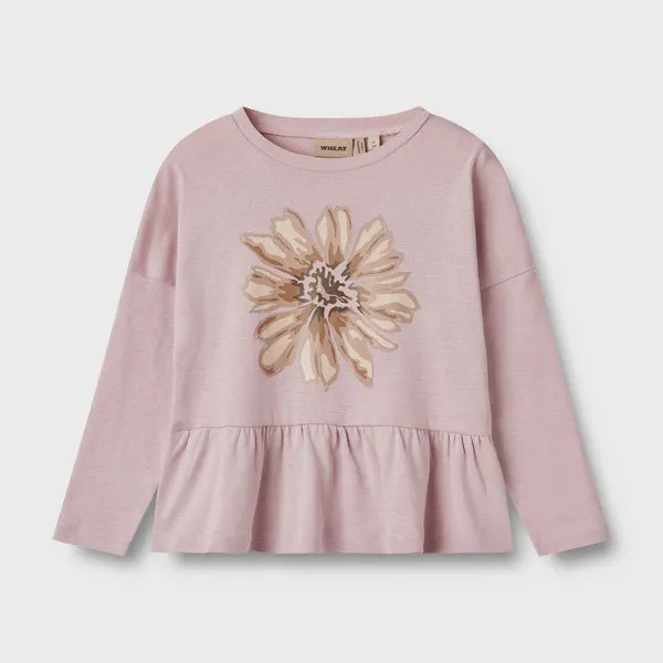 T-Shirt L/S Gaby in Violet