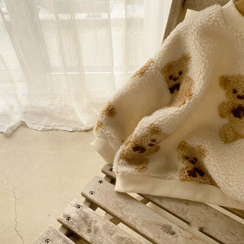 Teddy Bear Sherpa Sweatshirts