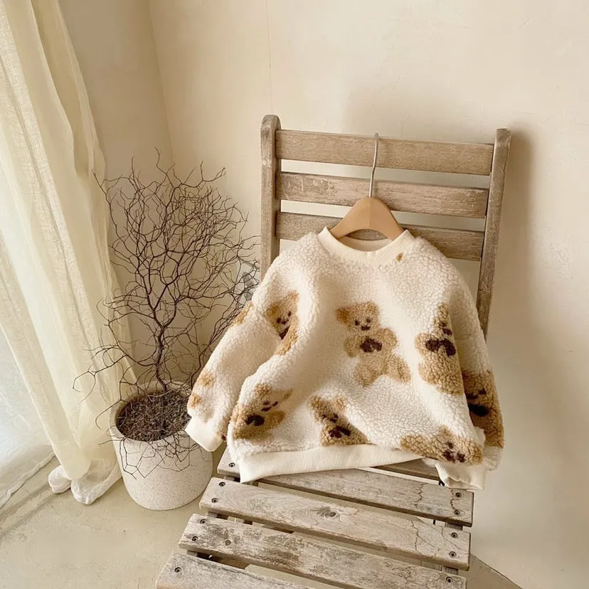 Teddy Bear Sherpa Sweatshirts
