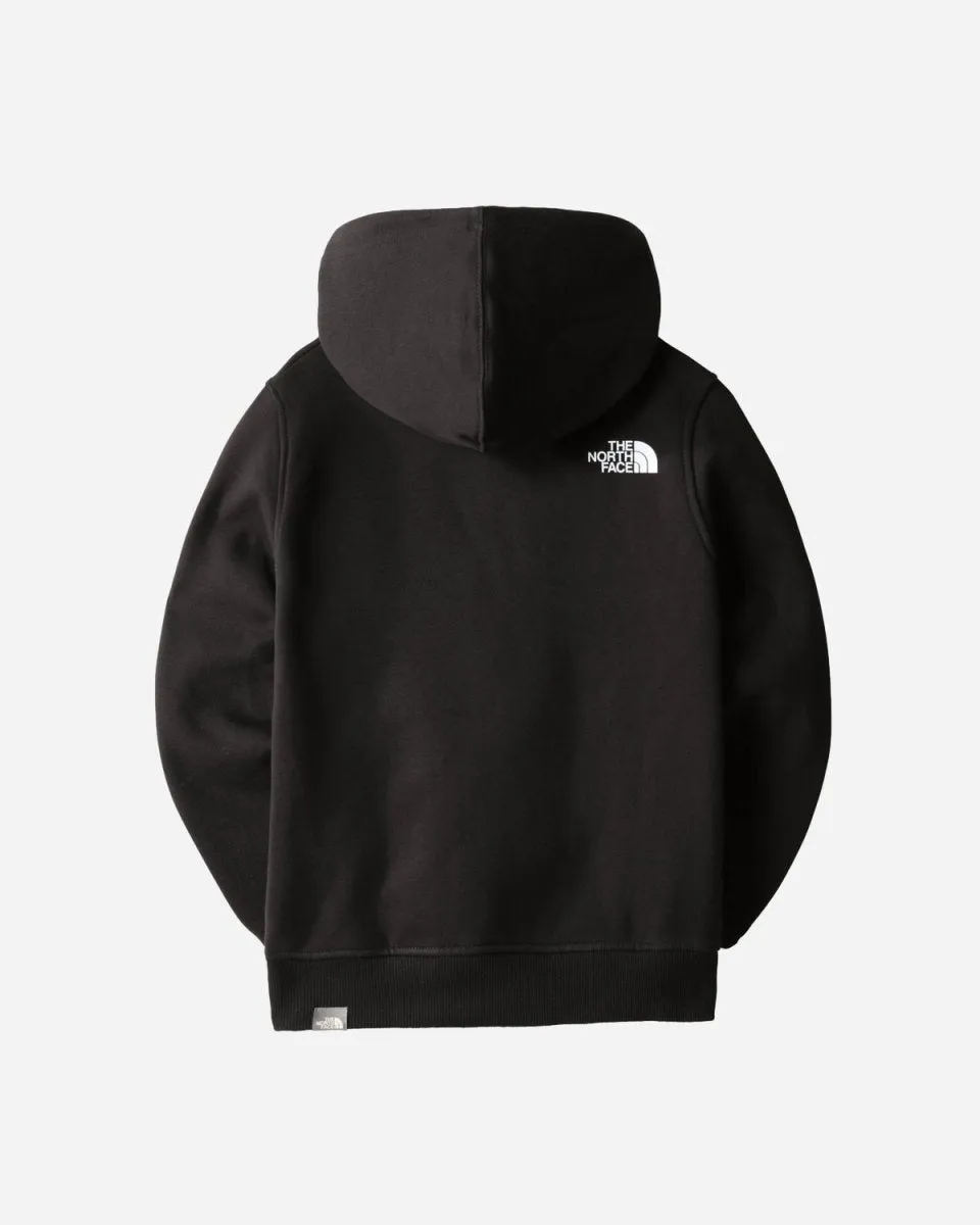 Teens Box Pullover Hoodie - Black