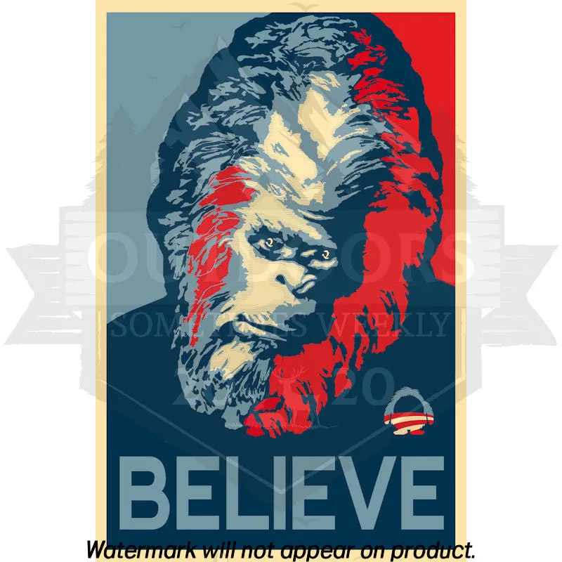 The Sasquatch Believe Unisex Hoodie
