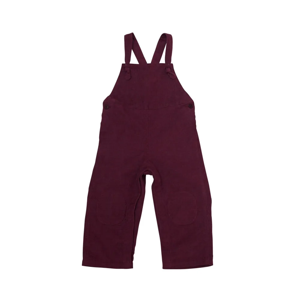 Toddler Knotted Overalls | Mulberry Corduroy