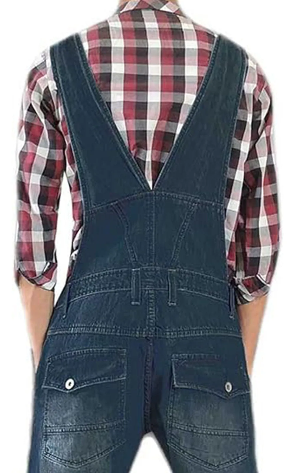 True Face Unisex Denim Dungarees