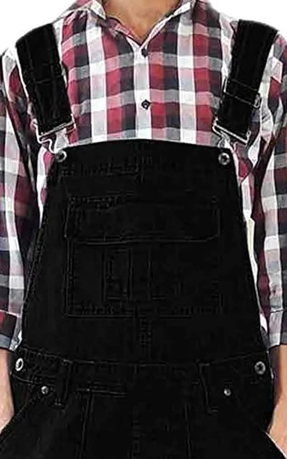 True Face Unisex Denim Dungarees