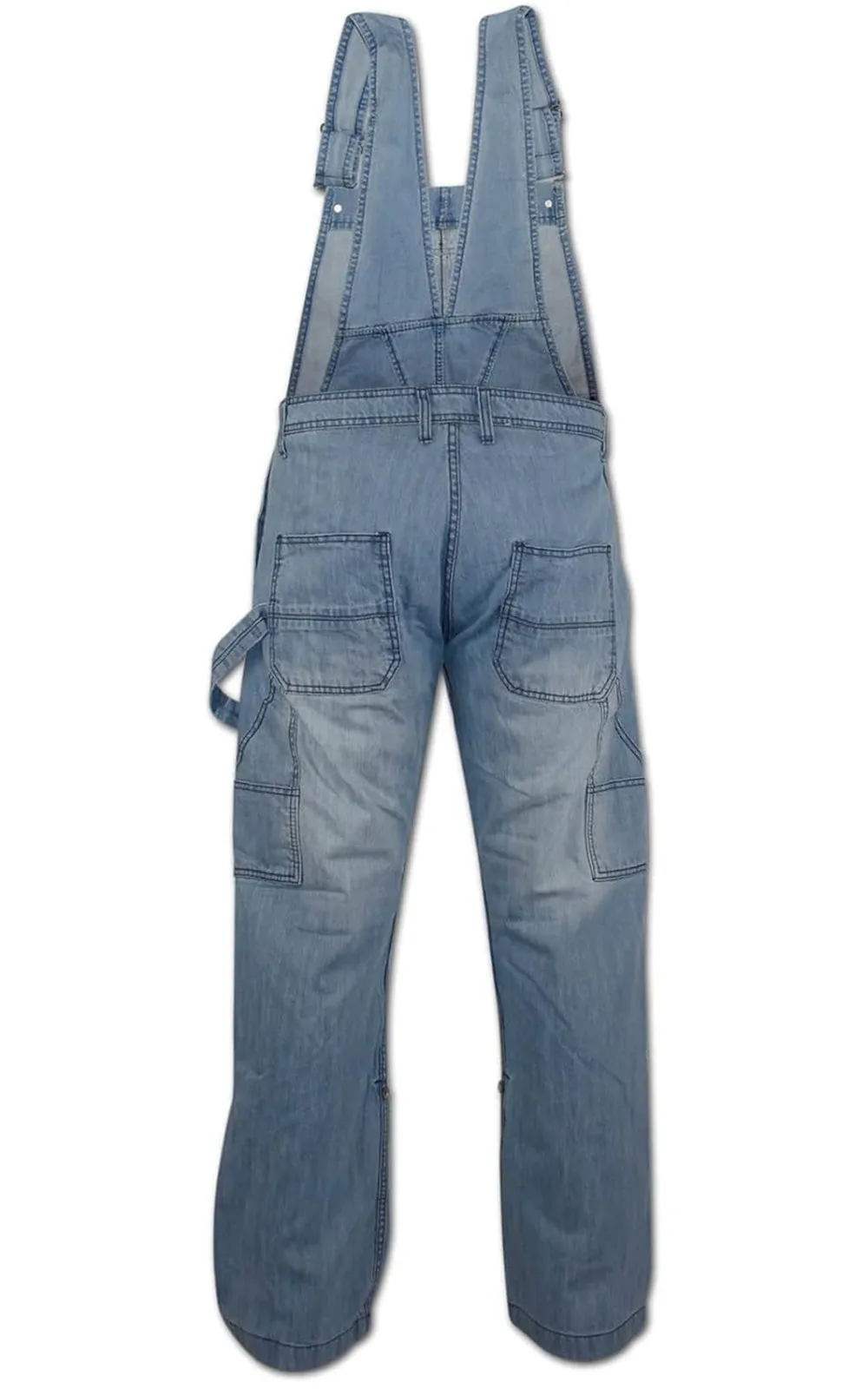 True Face Unisex Denim Dungarees