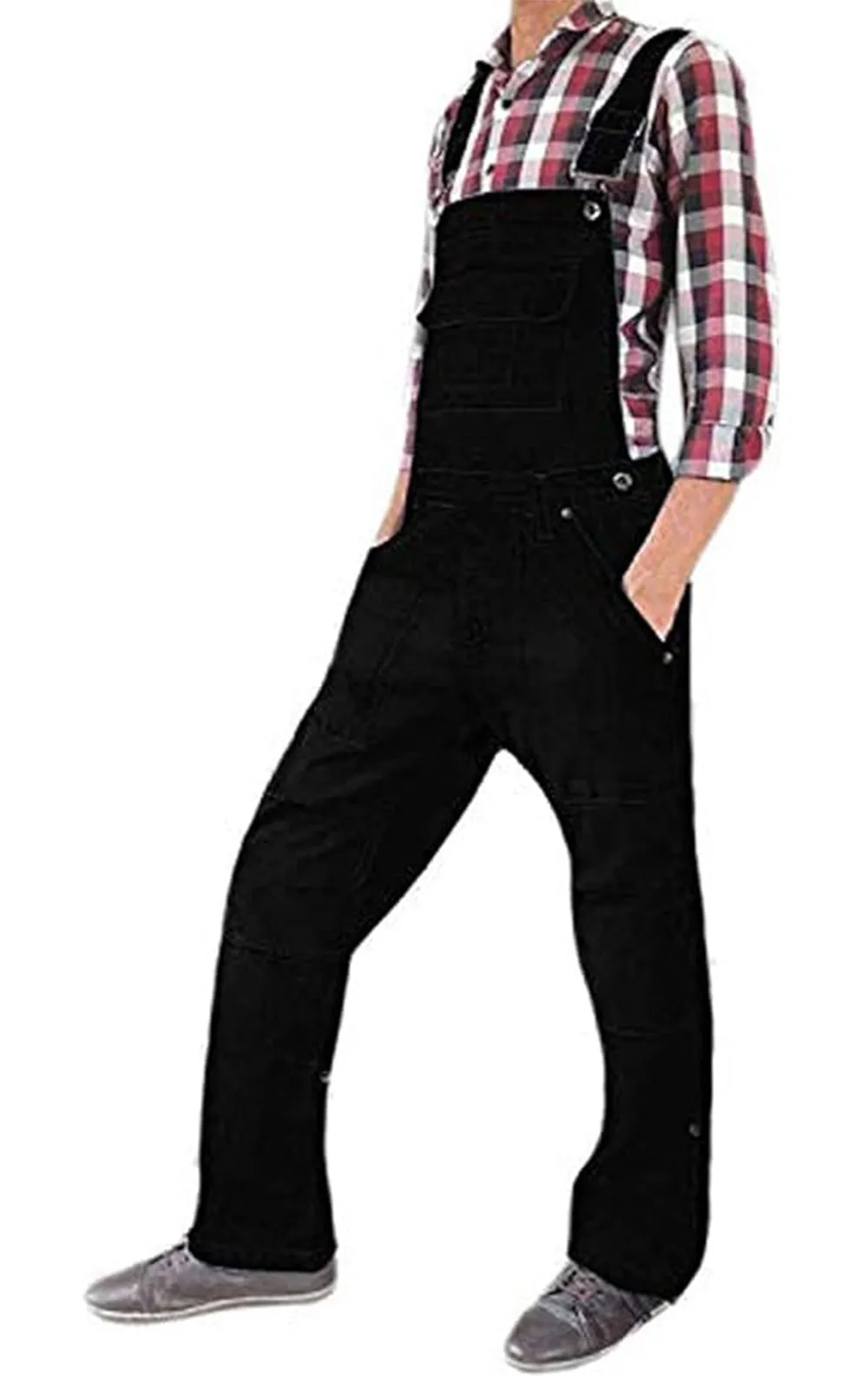 True Face Unisex Denim Dungarees