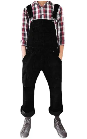 True Face Unisex Denim Dungarees