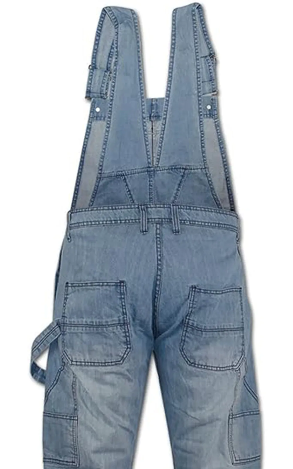 True Face Unisex Denim Dungarees