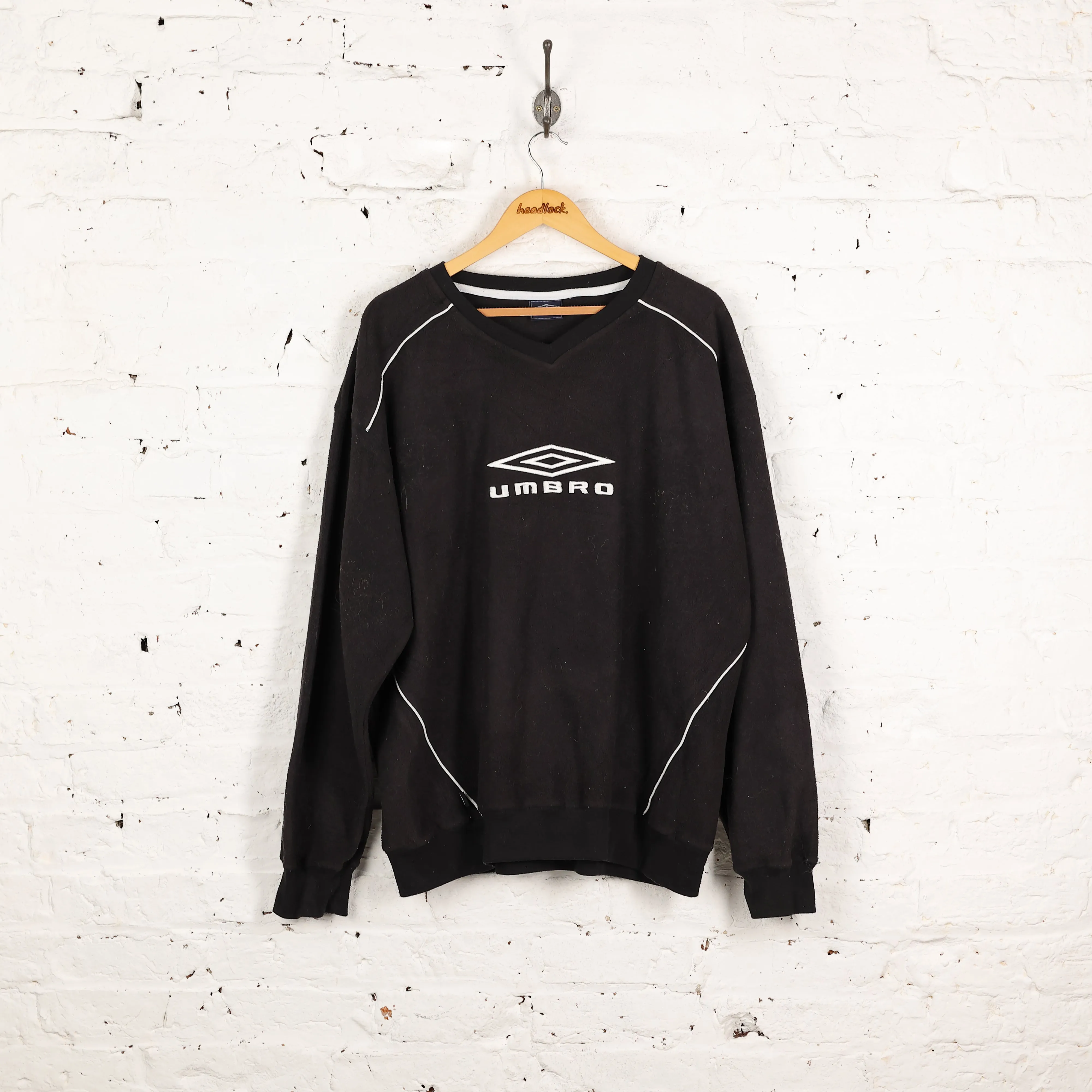 Umbro Fleece Sweatshirt - Black - XL