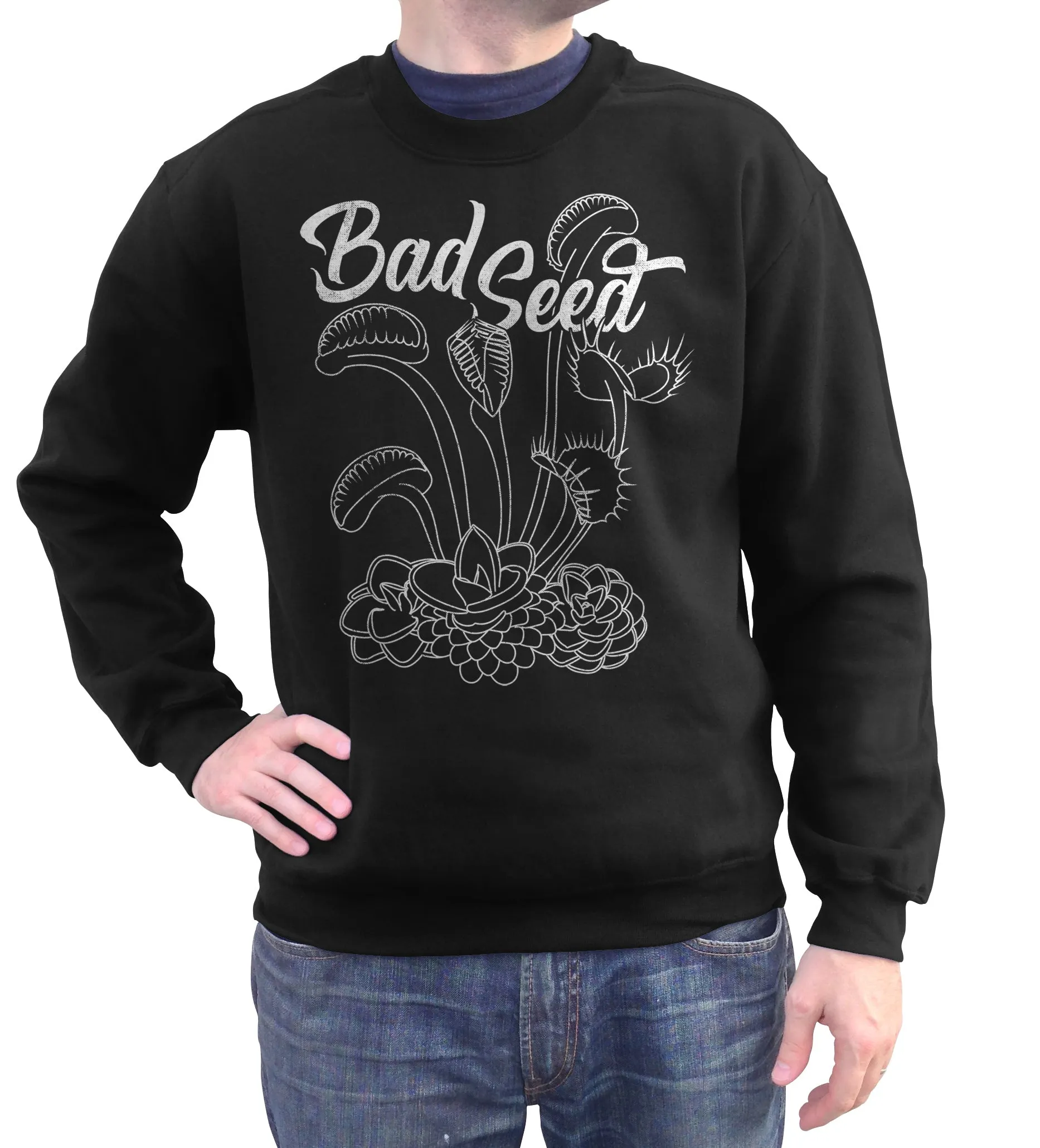 Unisex Bad Seed Venus Fly Trap Sweatshirt