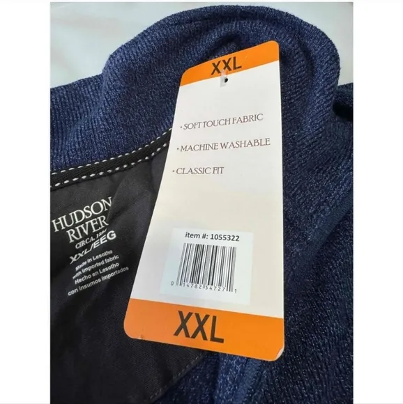 velvet feel PAJAMAS pj's HONEYDEW lounge wear SIZE XXL super soft NAVY BLUE 💙