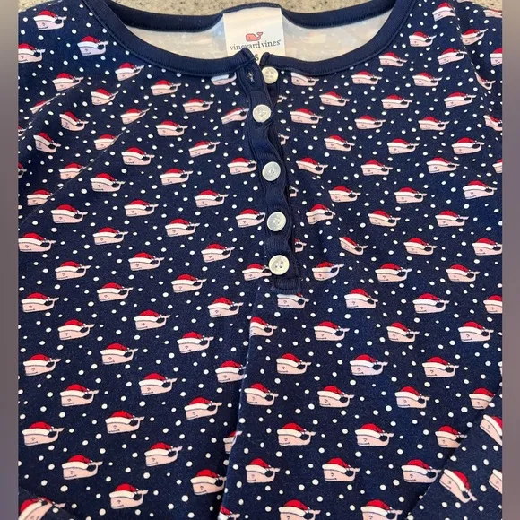 Vineyard Vines Christmas Pajamas Ladies Small