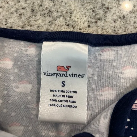 Vineyard Vines Christmas Pajamas Ladies Small
