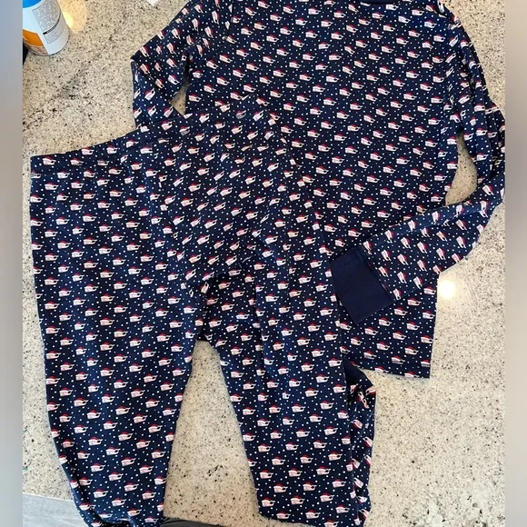 Vineyard Vines Christmas Pajamas Ladies Small