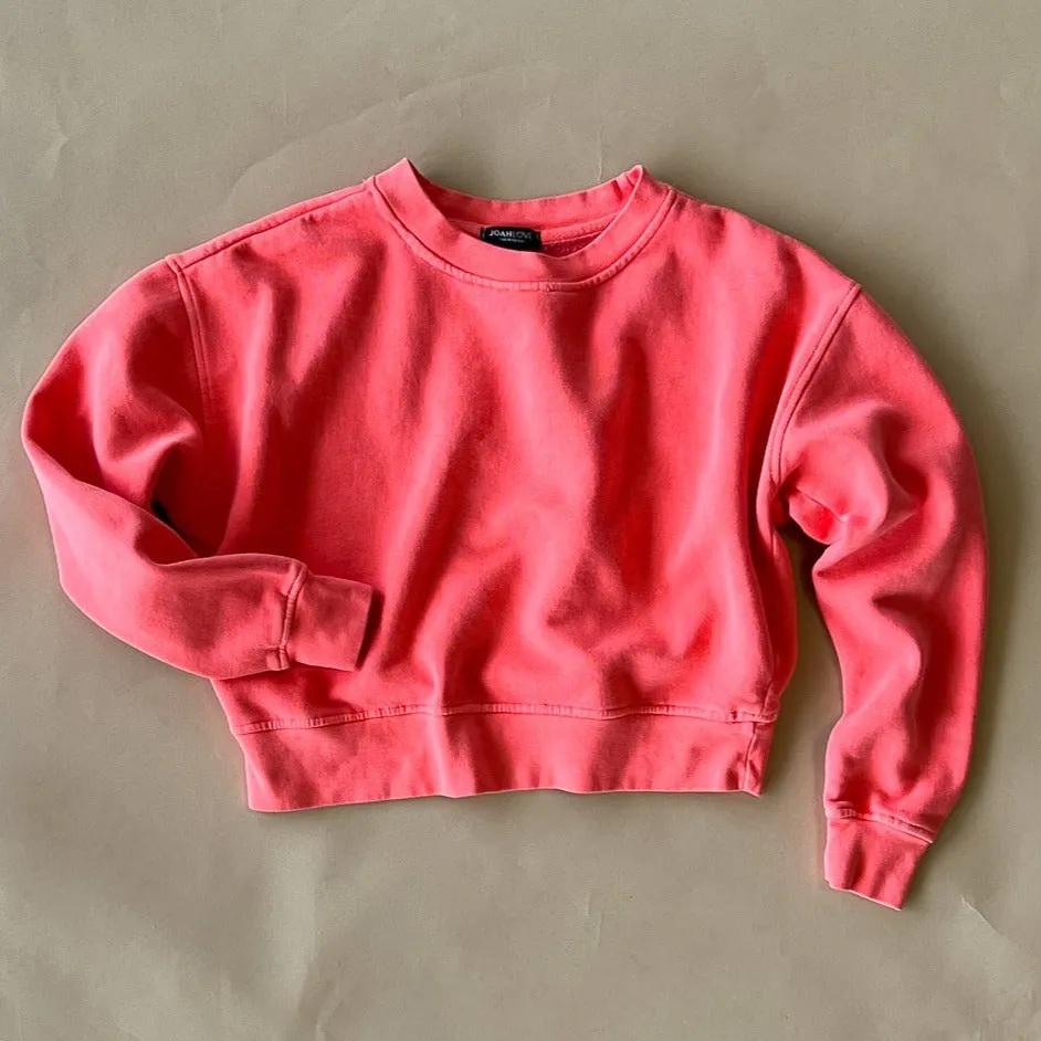 Vintage Cropped Sweatshirt | Lava | Women & Youth 10 