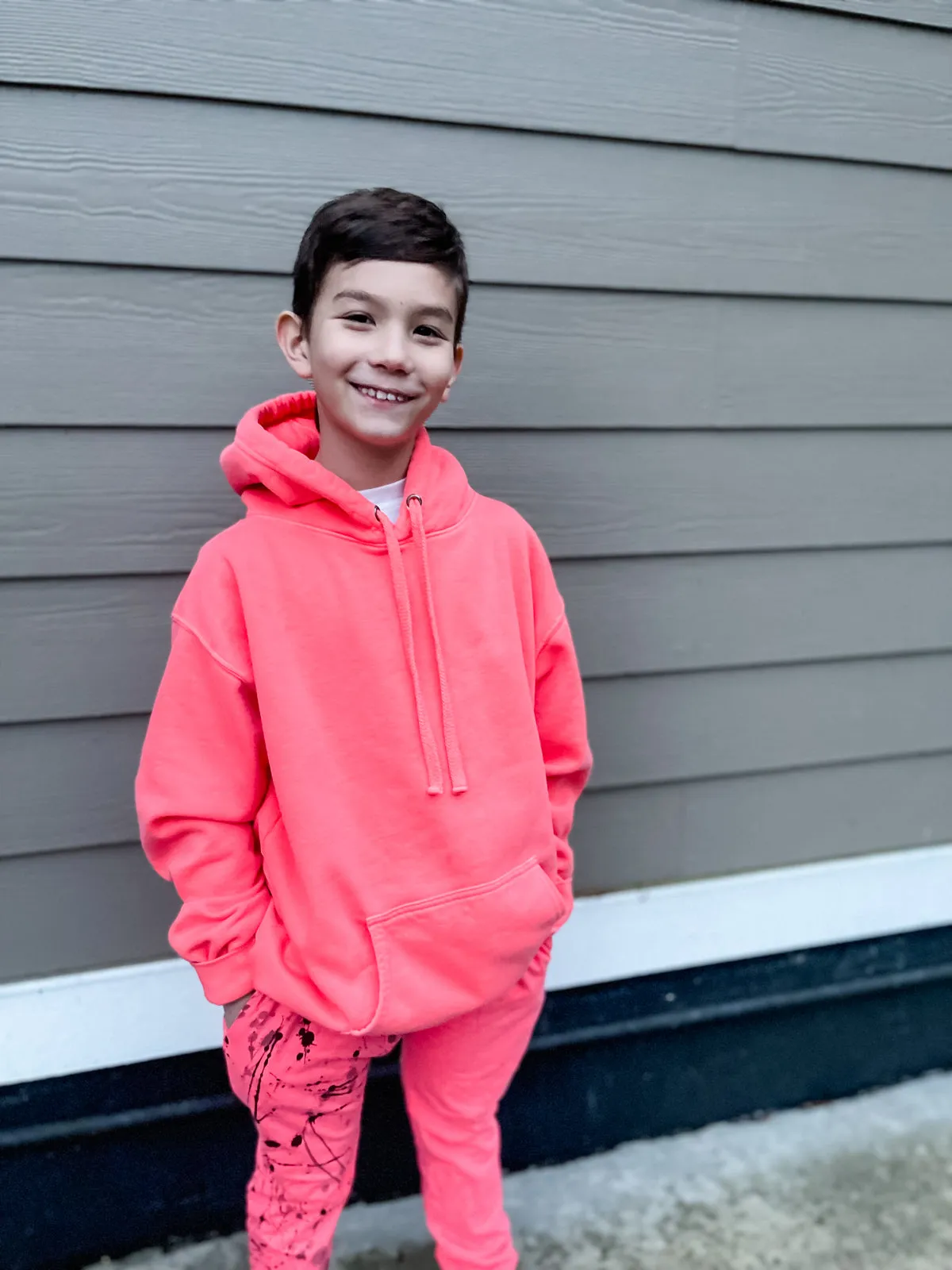 Vintage Hoodie | Lava | Adult