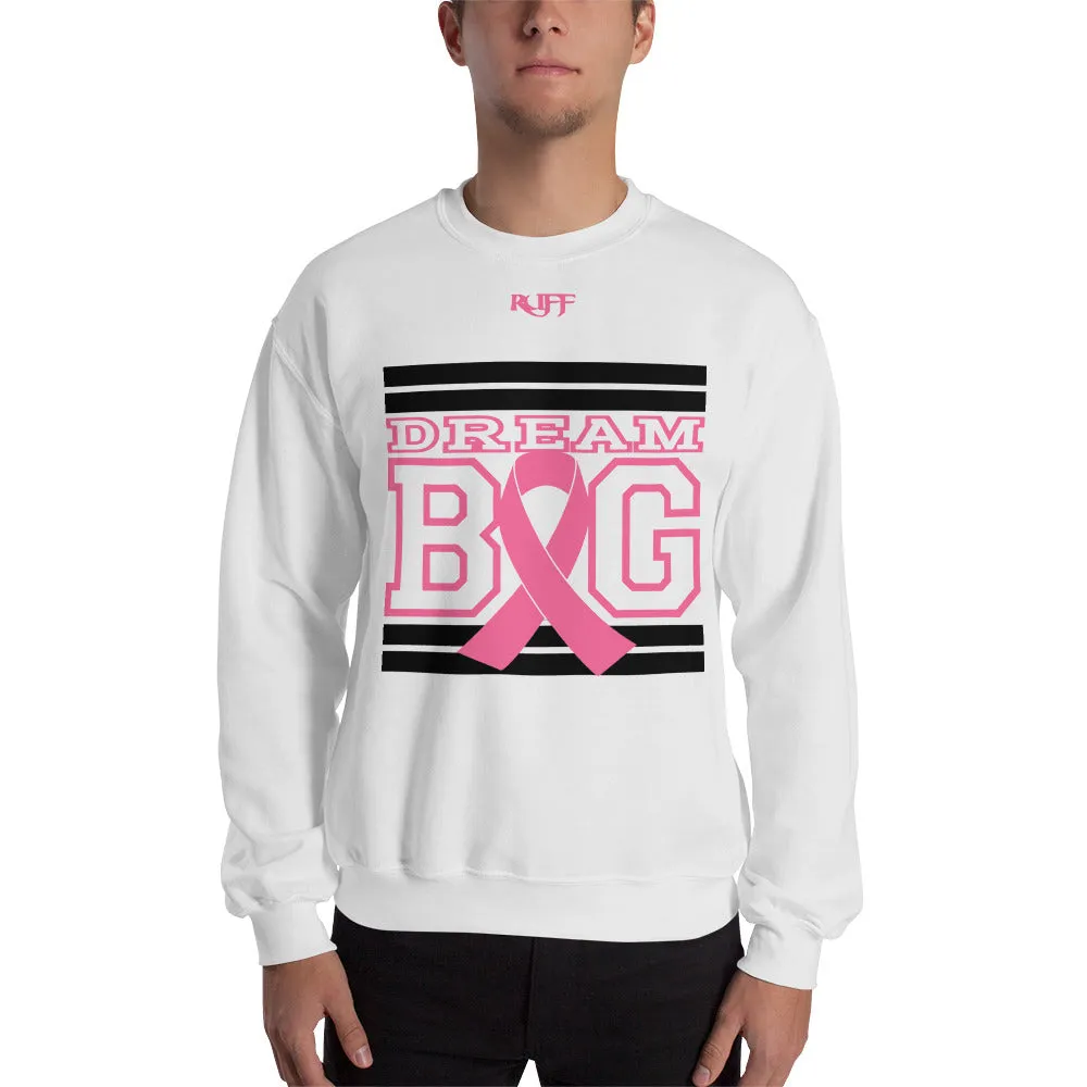 White Black and Pink Breast Cancer Awareness Unisex Sweatshirt