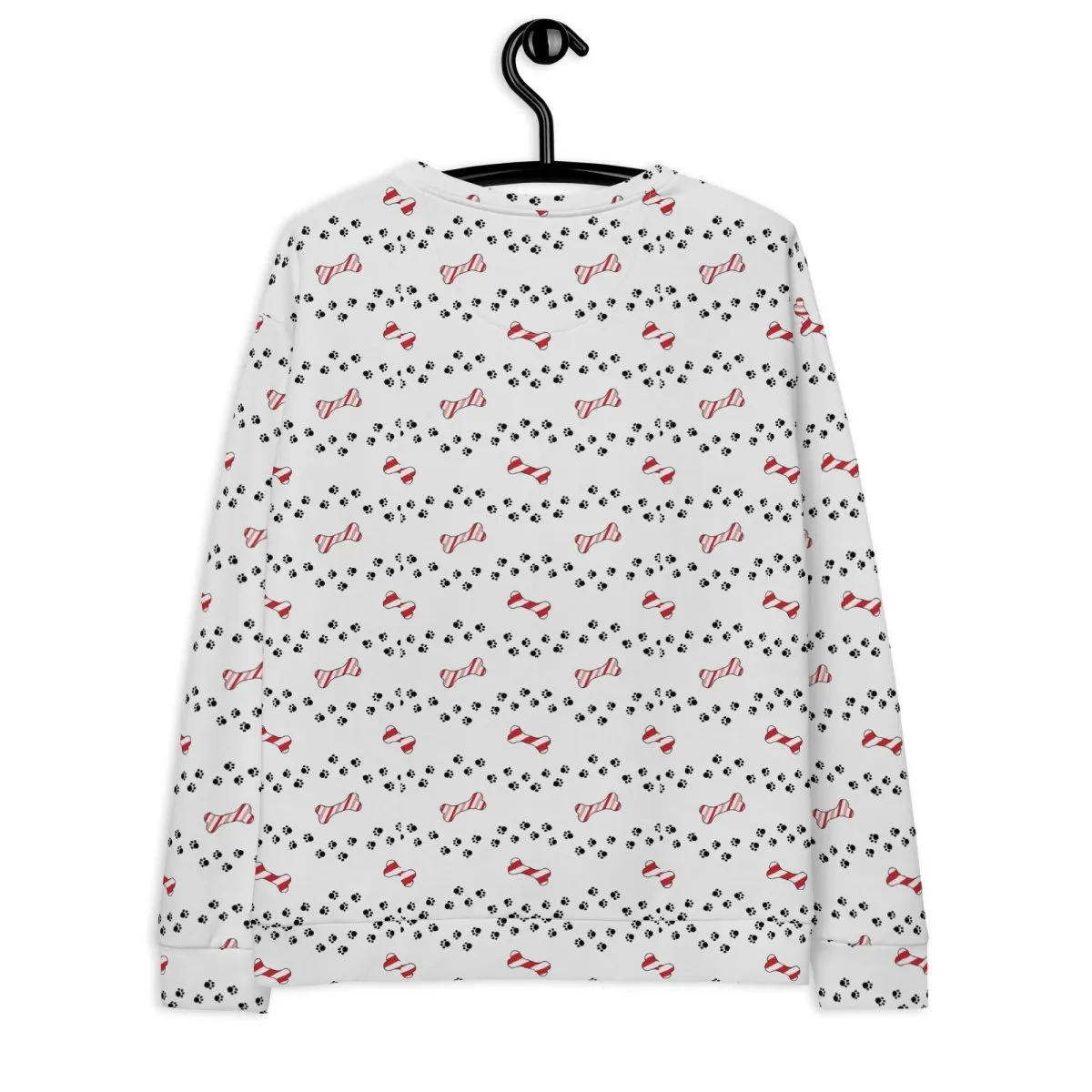 White Merry Christmas Paw Sweatshirt