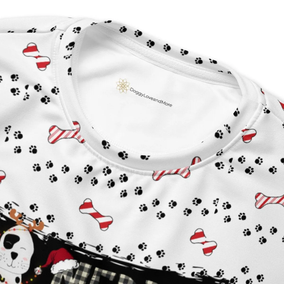 White Merry Christmas Paw Sweatshirt